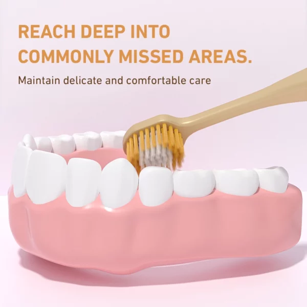 Advanced Soft Toothbrush Deep Clean Gum Care Toothbrush for Adults