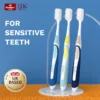 OralGos Gentle Clean Toothbrush for Sensitive Teeth and Gums