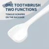 OralGos Triple-Sided Spiral Toothbrush - 58° Brush Head Design