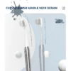 OralGos Triple-Sided Spiral Toothbrush - 58° Brush Head Design