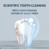 OralGos Triple-Sided Spiral Toothbrush - 58° Brush Head Design