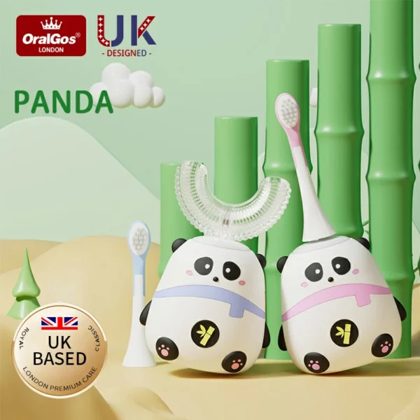 Panda Kids Electric Toothbrush: Fun, Safe, Effective Oral Care