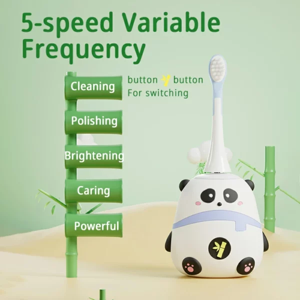 Panda Kids Electric Toothbrush: Fun, Safe, Effective Oral Care