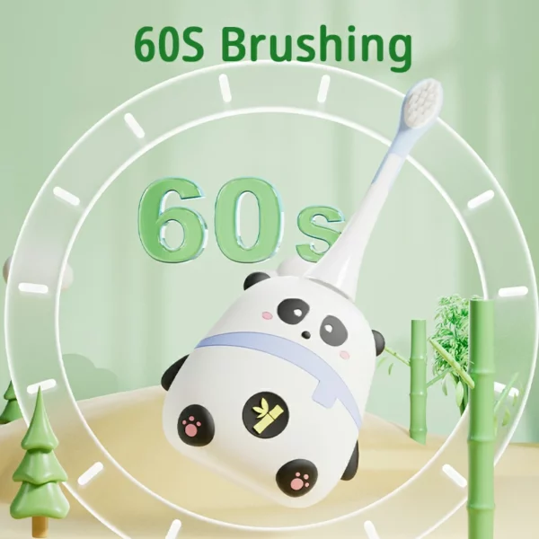 Panda Kids Electric Toothbrush: Fun, Safe, Effective Oral Care