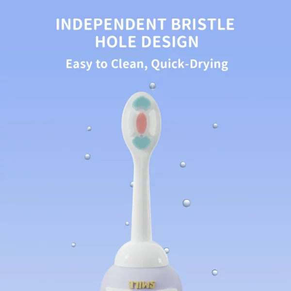 Ultrasonic Dinosaur Kids Toothbrush for Toddlers Ages 0-6