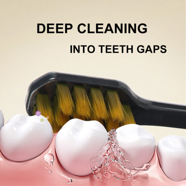 PETG Transparent Handle Premium Soft Bristle Toothbrush