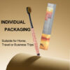 PETG Transparent Handle Premium Soft Bristle Toothbrush