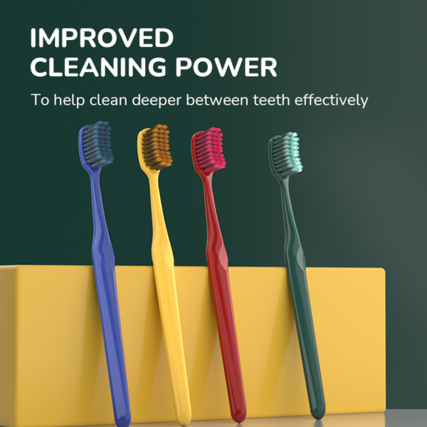 OralGos DB032 Volcanic Carbon Soft Bristle Toothbrush