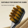 PETG Transparent Handle Premium Soft Bristle Toothbrush