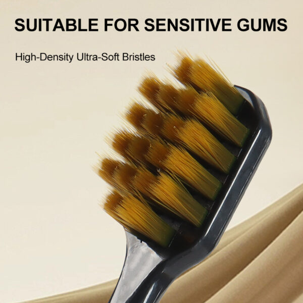 PETG Transparent Handle Premium Soft Bristle Toothbrush