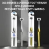 OralGos® 3-Sided Toothbrush: Full-Coverage Cleaning for Sensitive Gums