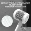 OralGos® 3-Sided Toothbrush: Full-Coverage Cleaning for Sensitive Gums