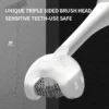 OralGos® 3-Sided Toothbrush: Full-Coverage Cleaning for Sensitive Gums