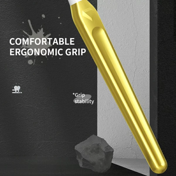 OralGos® 3-Sided Toothbrush: Full-Coverage Cleaning for Sensitive Gums
