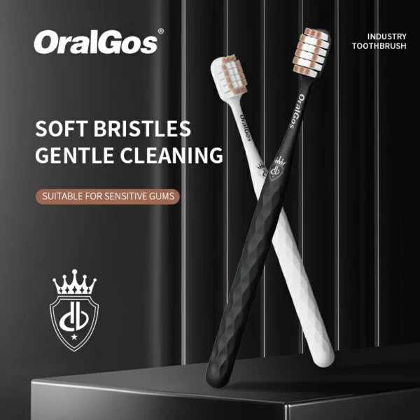 OralGos Soft Bristle Toothbrush for Sensitive Gums DB013