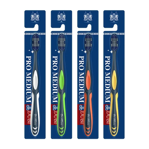 Deep Cleaning Medium-Hard Bristle Toothbrush DB006 for Men