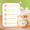 Kids U-Shaped Electric Toothbrush with Cute Shiba Inu Design