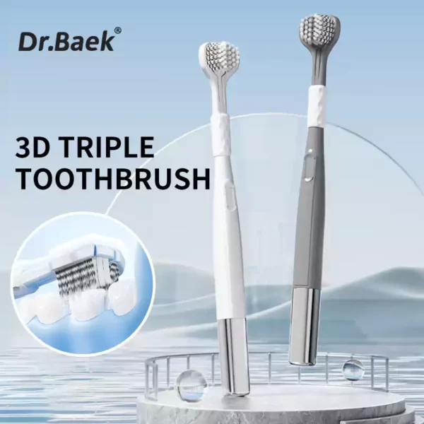 3-sided toothbrush for luxury household Use