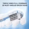 3-sided toothbrush for luxury household Use