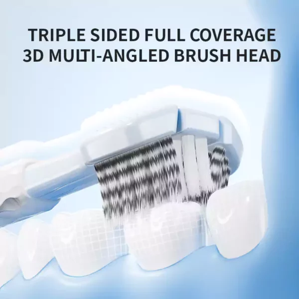 3-sided toothbrush for luxury household Use
