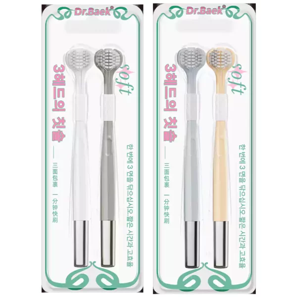 3-sided toothbrush for luxury household Use