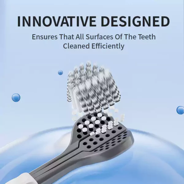 3-sided toothbrush for luxury household Use
