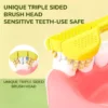 3-sided toothbrush for kids