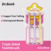 Triple-head toothbrush | Extra Soft toothbrushs for Adults