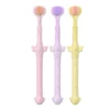 Triple-head toothbrush | Extra Soft toothbrushs for Adults