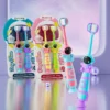 Dycrol KR626 Astronaut-Inspired 3-Sided Kids Toothbrush (Ages 3+)