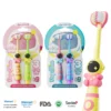 Dycrol KR626 Astronaut-Inspired 3-Sided Kids Toothbrush