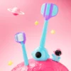 Dycrol KR626 Astronaut-Inspired 3-Sided Kids Toothbrush