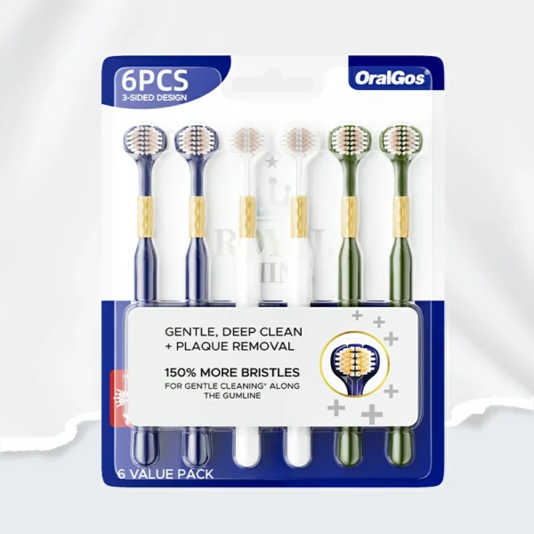 3-Sided Ultra-Soft Toothbrush